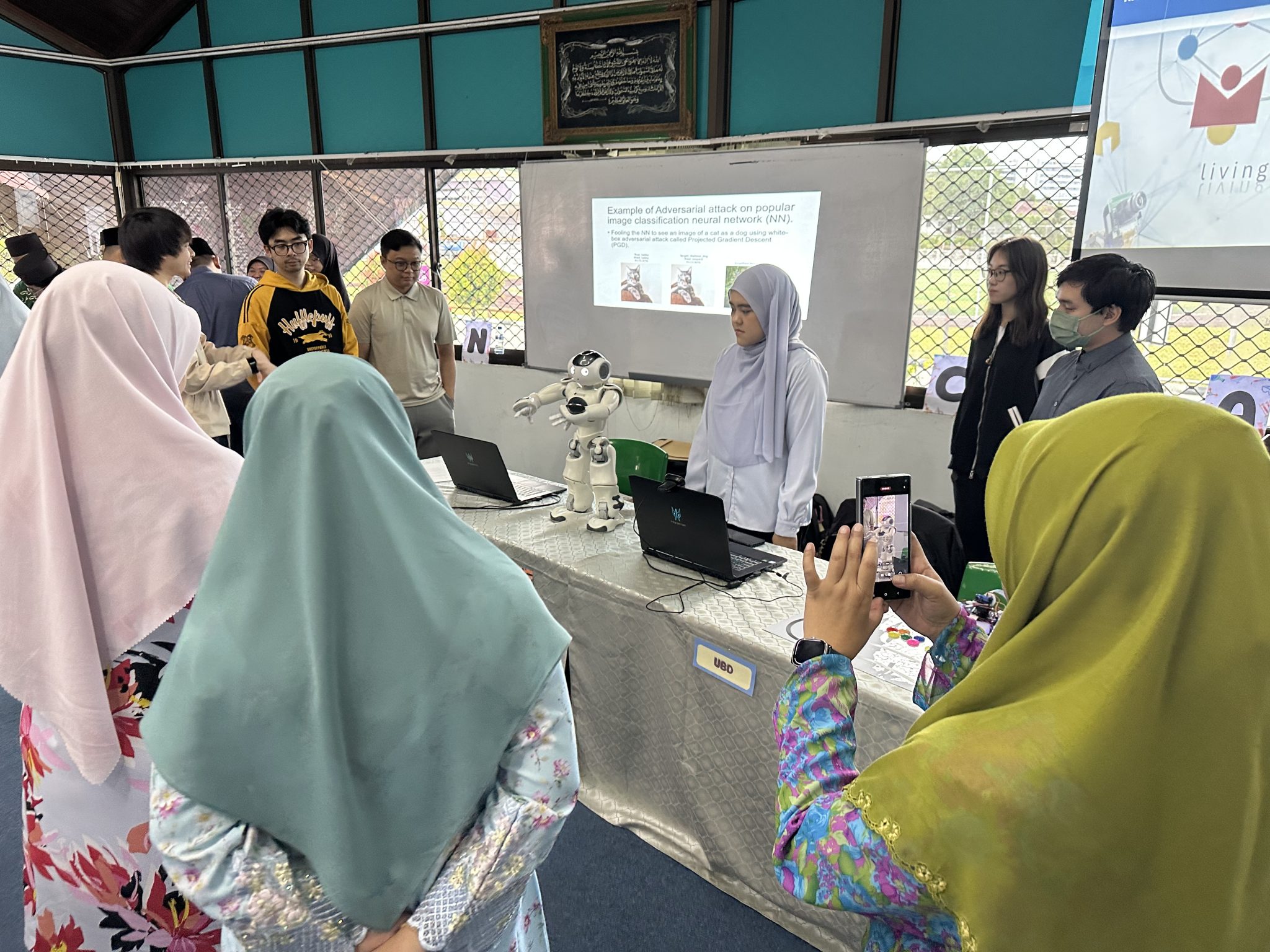 AI and robotics exhibition at STA HB