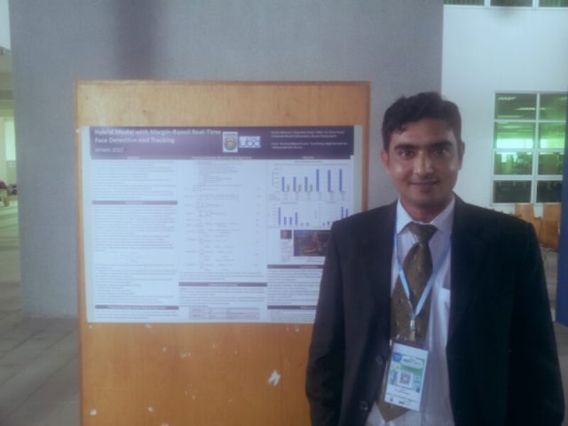 Bacha presented his poster in MIWAI 2017
