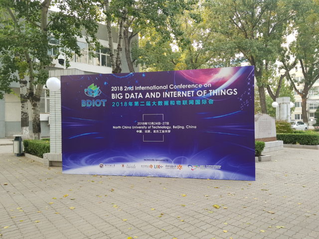 Mateen's paper presented in BDIOT 2018 at Beijing