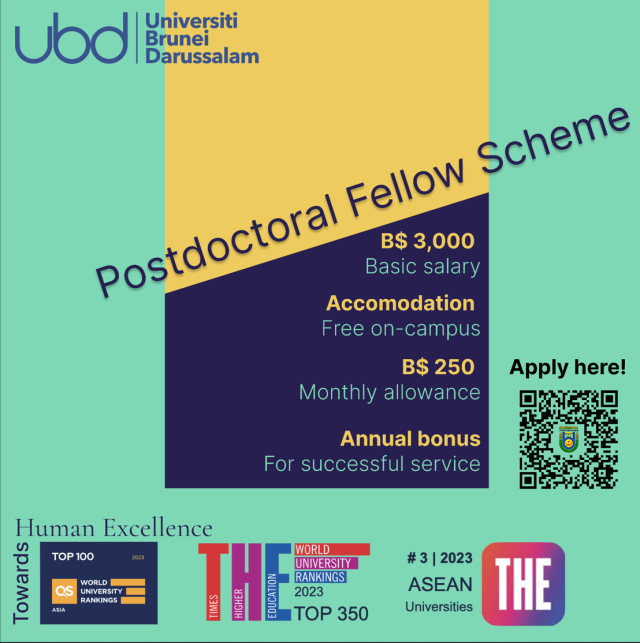 UBD Postdoctoral Fellow Scheme